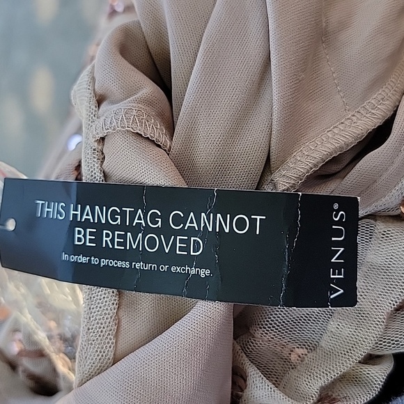 Women Rose gold Party Dress Size 2 - Picture 11 of 11